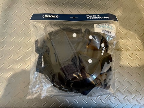 SHOEI J-FORCE III 内装 交換 : ネジのバイクブログ