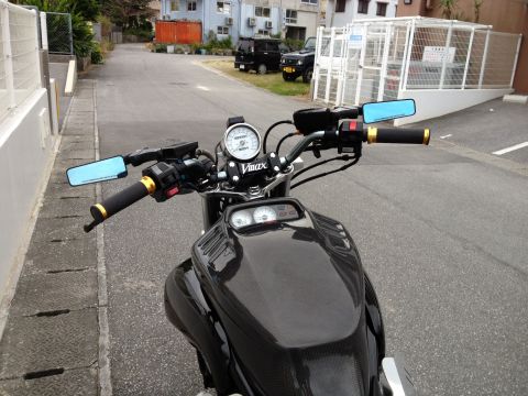 Vmax 10 Comestock カムストック Studio ステルスリアビュミラー3 ネジのバイクブログ