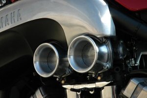 キャブレター ダミー ファンネル Vmax 1200 : ネジのバイクブログ