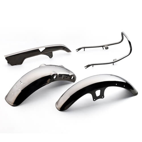 SR400 ブラッククロームメッキセット 数量限定 : ネジのバイクブログ