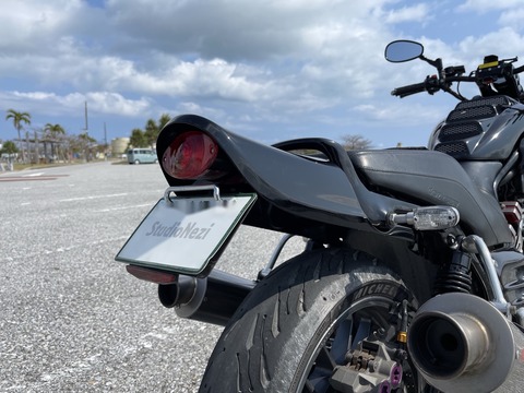 vmax v-max 1200 Z2テール リアフェンダー