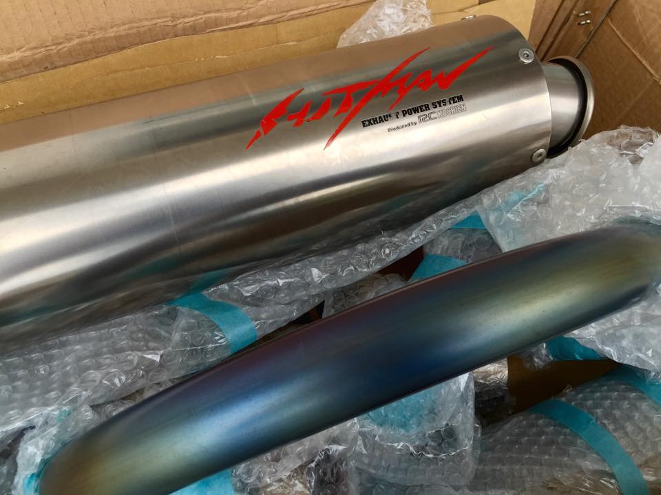 Vmax 1200 RC甲子園 HITMANフルエキゾーストマフラー : ネジのバイクブログ