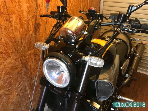Vmax 1200 CHIC DESIGN マスカロード 装着 : ネジのバイクブログ