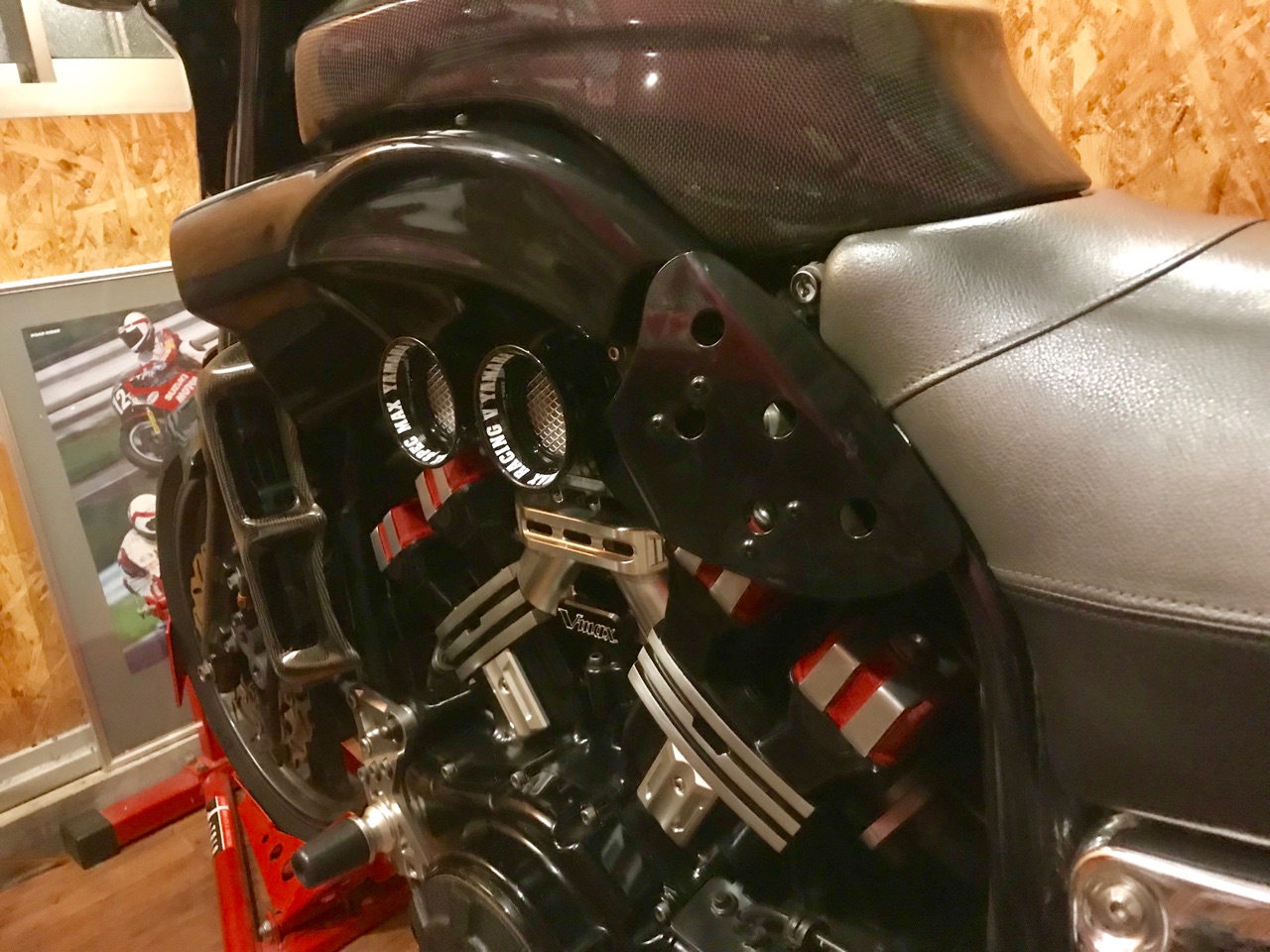 V-MAX ニーグリッププレート V-MAX1200 ニープレート 検 アクティブ 