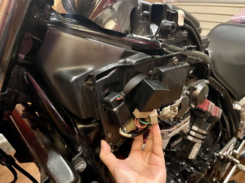 Vmax 1200 ウオタニSP2 取り付け : ネジのバイクブログ Vmax 1200 ウオタニSP2 取り付け : ネジのバイクブログ