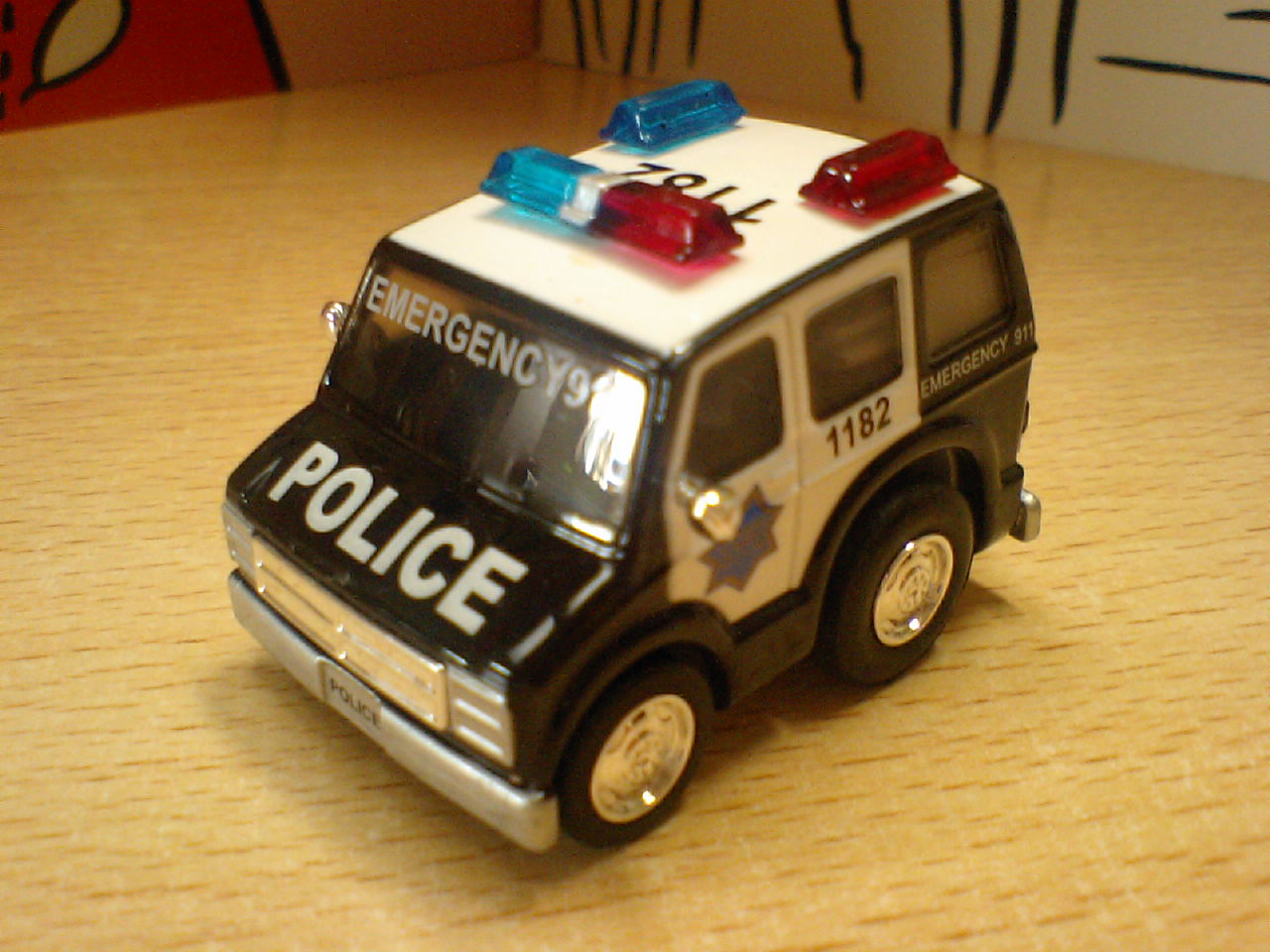 おもちゃ チョロQ THE POLICE サンフランシスコ市警（Amazon | チョロQ