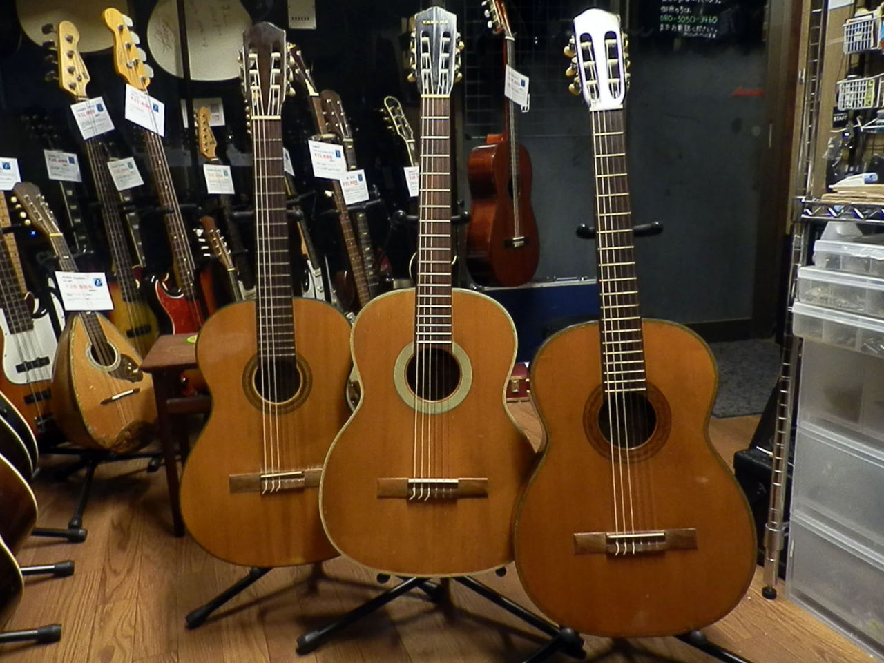希少ビンテージ】1960年代製 Yairi アコースティックギター 手工モデル