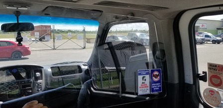 van partition