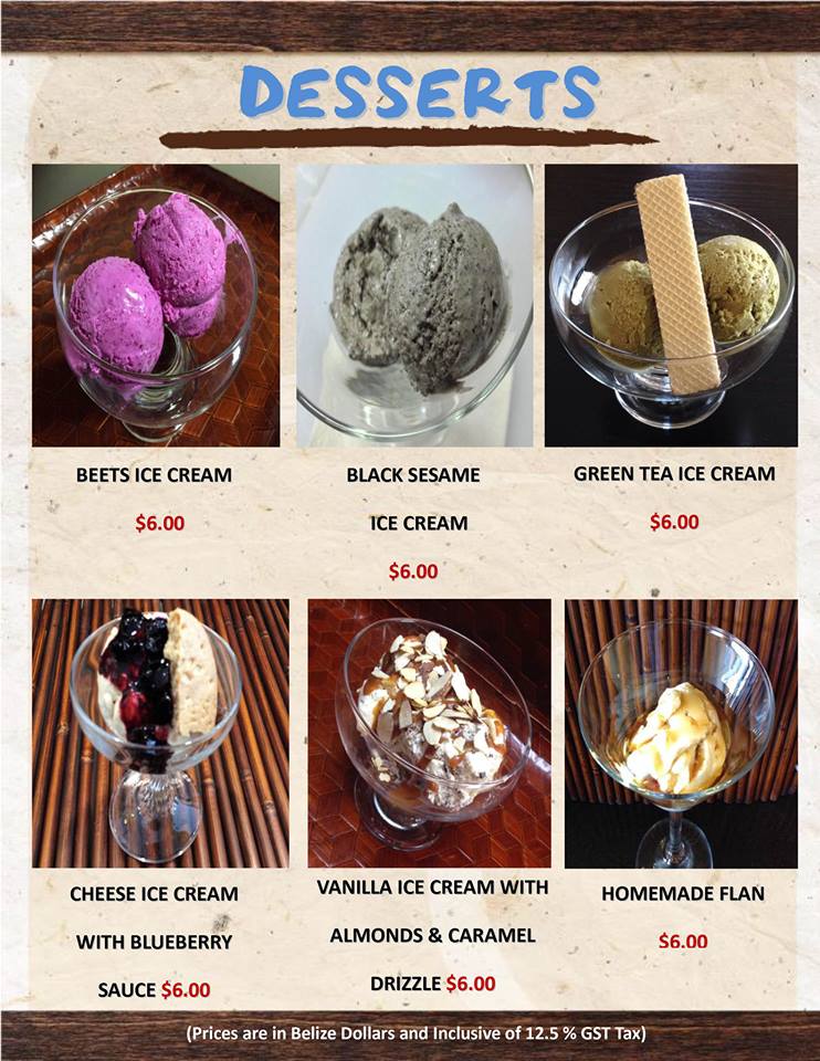 Desserts