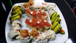 Mix sushi