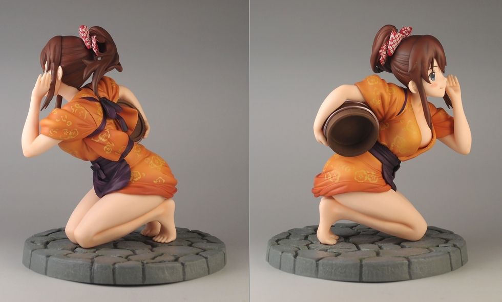 【美品】佐竹美奈子　ぽかぽかサービス　フィギュア 佐竹美奈子 ぽかぽかサービスVer.