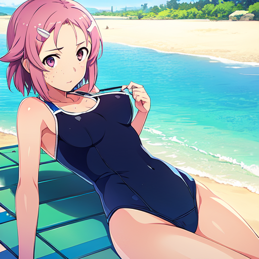 リズベット(ソードアートオンライン) スクール水着