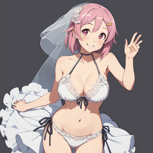 リズベット(ソードアートオンライン) ウエディング水着wedding