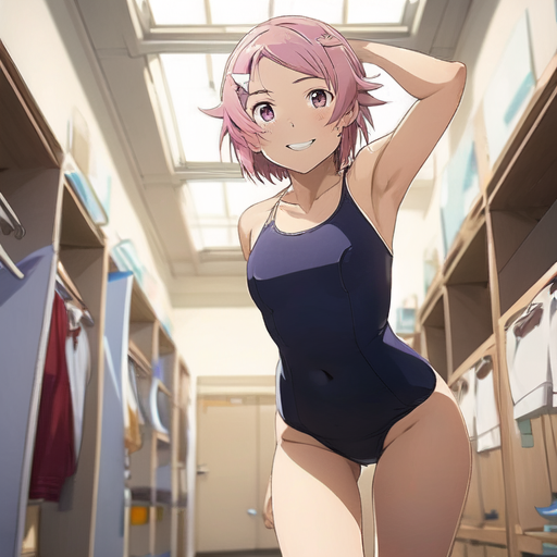 リズベット(ソードアートオンライン) スクール水着