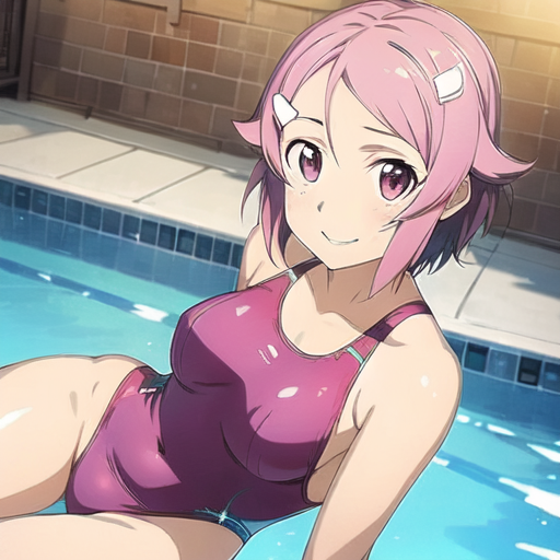リズベット(ソードアートオンライン) 競泳水着