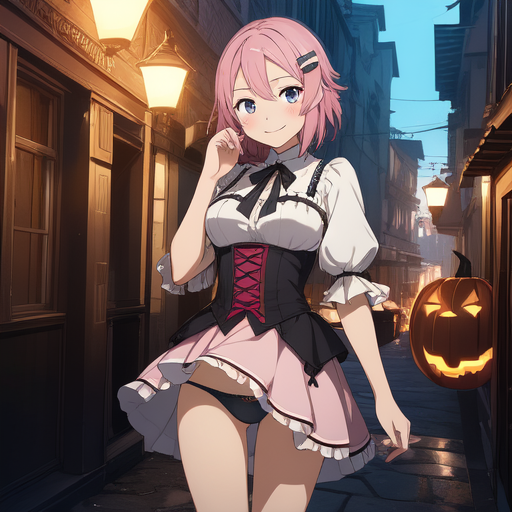 リズベット(ソードアートオンライン) ハロウィンコスプレ