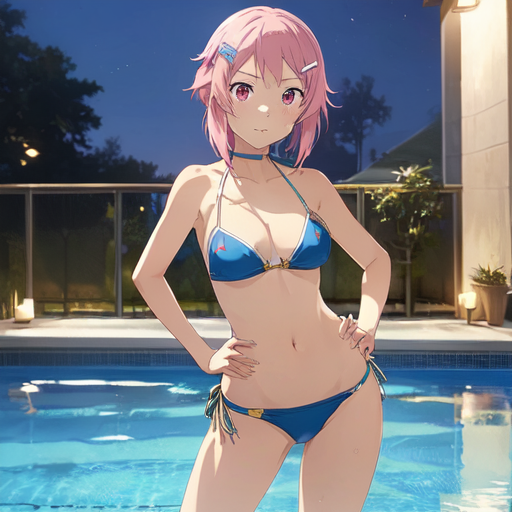 リズベット(ソードアートオンライン) ビキニ水着