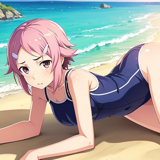 リズベット(ソードアートオンライン) スクール水着
