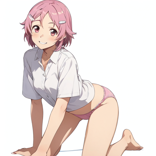 リズベット(ソードアートオンライン) Yシャツ&パンツ