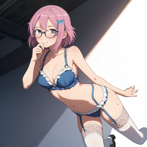 リズベット(ソードアートオンライン) ランジェリー(眼鏡ver.)