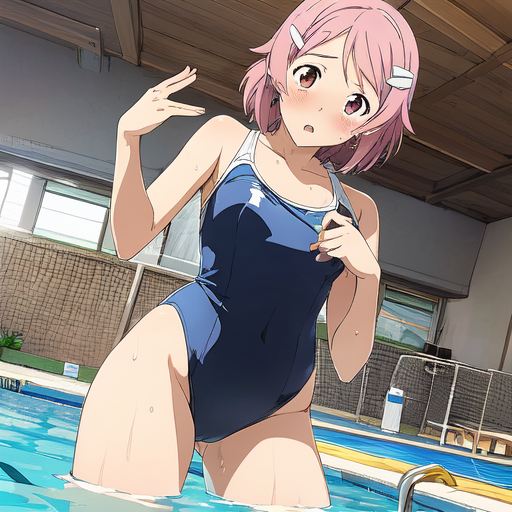 リズベット(ソードアートオンライン) スクール水着