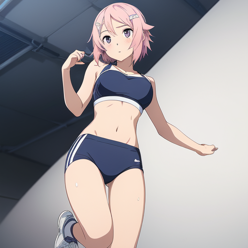 リズベット(ソードアートオンライン) スポーツウェア