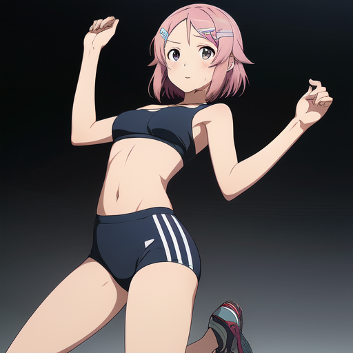 リズベット(ソードアートオンライン) スポーツウェア