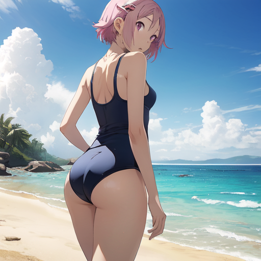 リズベット(ソードアートオンライン) スクール水着