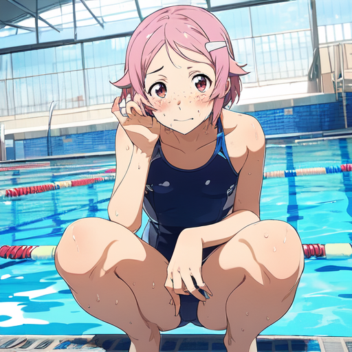 リズベット(ソードアートオンライン) スクール水着