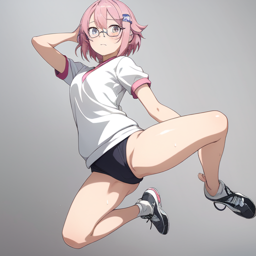 リズベット(ソードアートオンライン) 体操着(ブルマ)眼鏡ver.