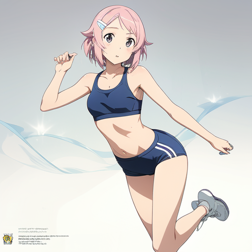 リズベット(ソードアートオンライン) スポーツウェア