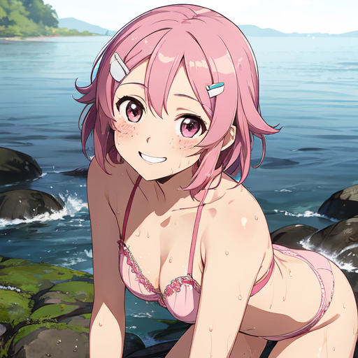 リズベット(ソードアートオンライン) 濡れ下着