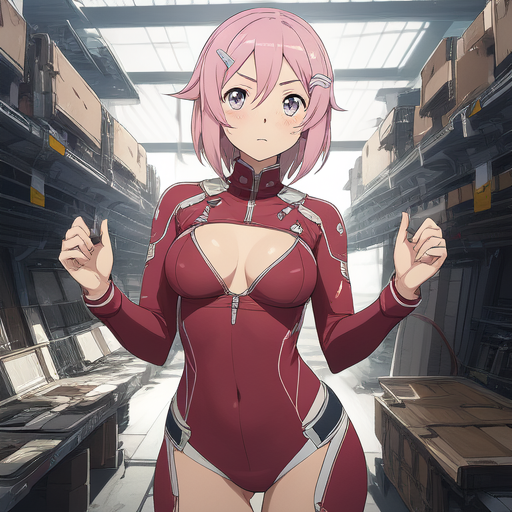 リズベット(ソードアートオンライン) パイロットスーツ