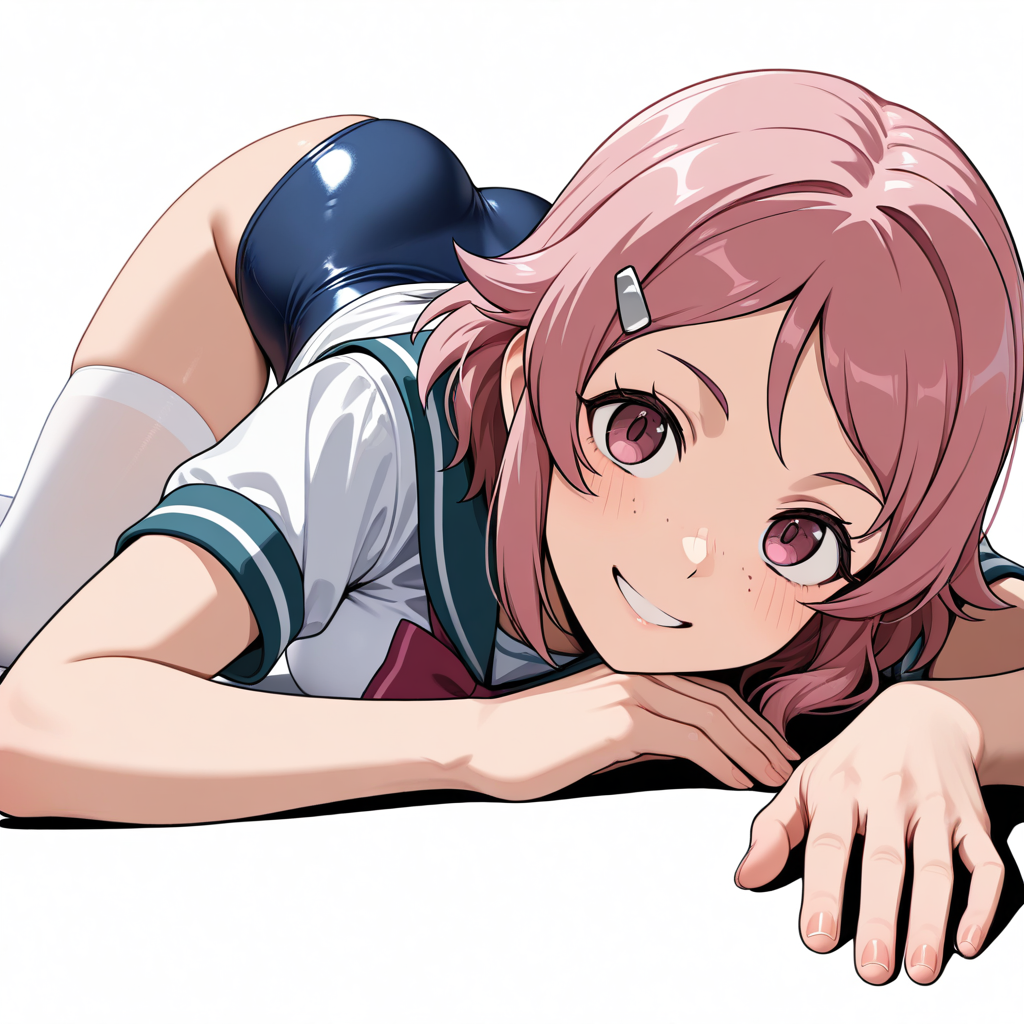 1894716543507933882 リズベット セーラースク水ニーソ