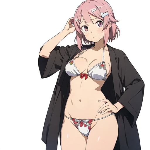 リズベット(ソードアートオンライン) 着物&下着