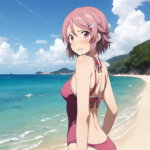 リズベット(ソードアートオンライン) 水着