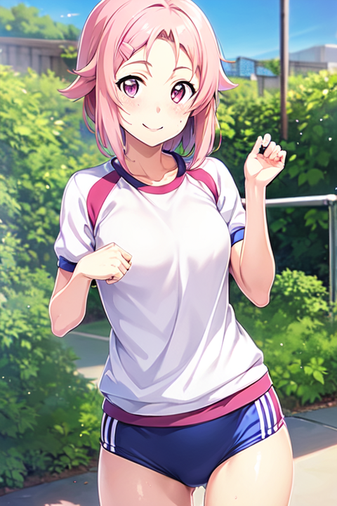 リズベット(ソードアートオンライン) 体操着(紺ブルマ)