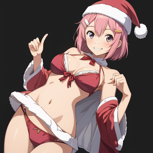 リズベット(ソードアートオンライン) サンタ水着