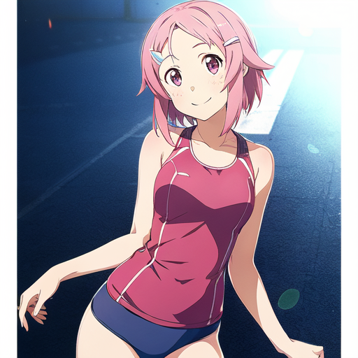 リズベット(ソードアートオンライン) スポーツウェア(紺ブルマ)