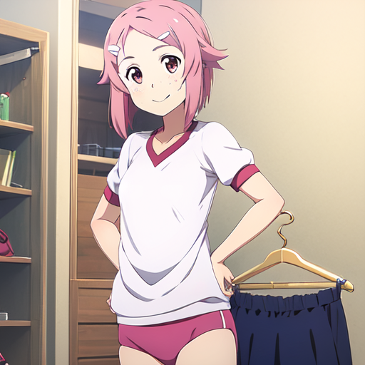 リズベット(ソードアートオンライン) 体操着(赤ブルマ)