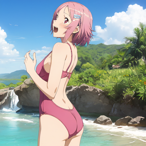 リズベット(ソードアートオンライン) 水着