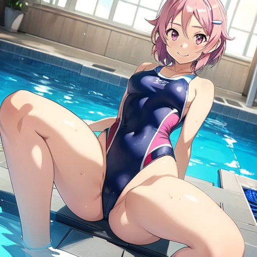 リズベット(ソードアートオンライン) 競泳水着