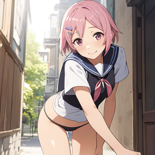 リズベット(ソードアートオンライン) セーラー&パンツ