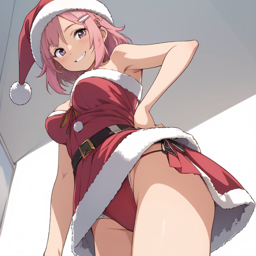 リズベット(ソードアートオンライン) サンタコス