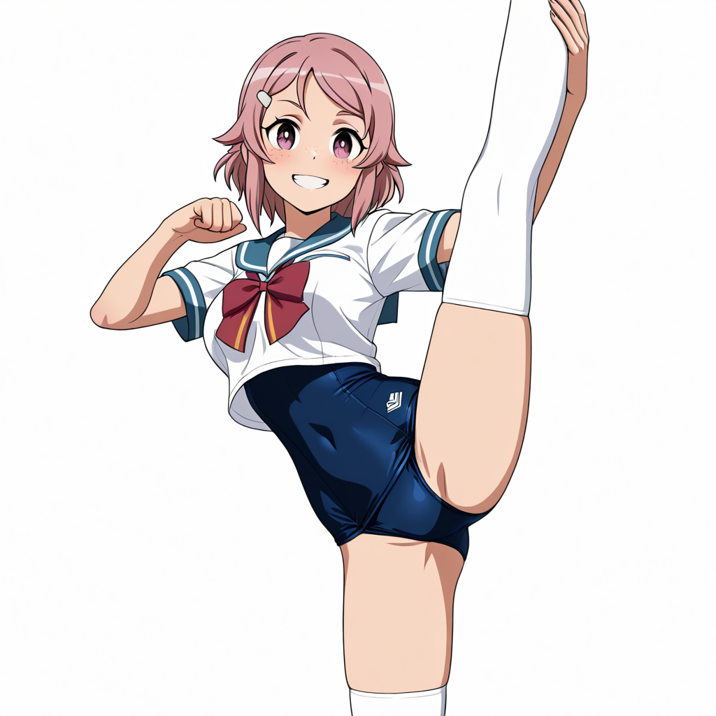 1894360884151809713リズベット セーラースク水ニーソ