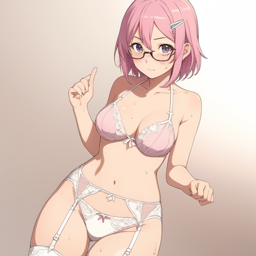 リズベット(ソードアートオンライン) ランジェリー(眼鏡ver.)