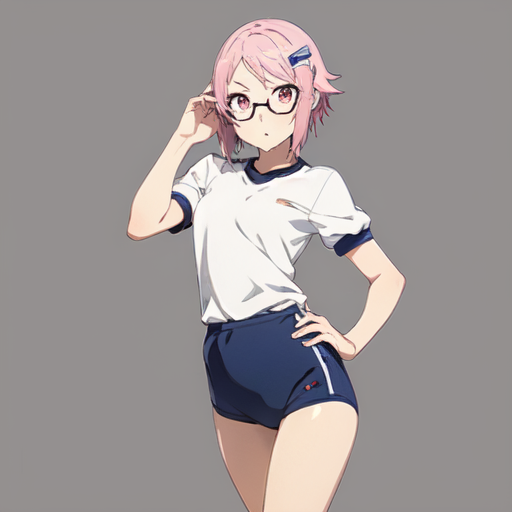 リズベット(ソードアートオンライン) 体操着(紺ブルマ眼鏡ver.)