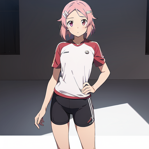リズベット(ソードアートオンライン) 体操着(スパッツ)