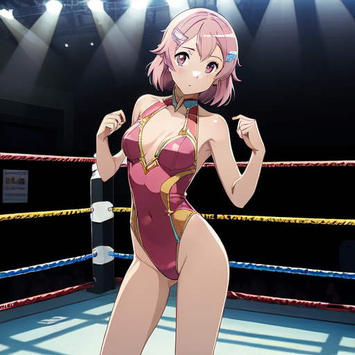 リズベット(ソードアートオンライン) プロレスラー