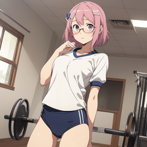 リズベット(ソードアートオンライン) 体操着(ブルマ)眼鏡ver.